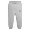 Polo Ralph Lauren Boys Printed Logo Drawstring Sweatpants In Grey