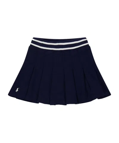 Polo Ralph Lauren Kids' Logo Skort In Blue