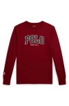 Polo Ralph Lauren Boys Toddler 2t-5t Logo Print T-shirt In Red