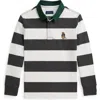 Polo Ralph Lauren Big Boys Polo Bear Rugby Shirt In Black