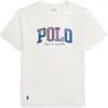 Polo Ralph Lauren Toddler And Little Boys Madras-logo Jersey T-shirt In Nevis