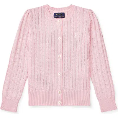 POLO RALPH LAUREN POLO RALPH LAUREN KIDS' MINI CABLE KNIT CARDIGAN