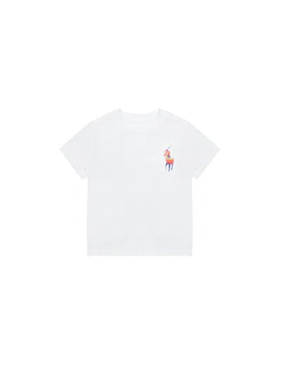 Polo Ralph Lauren Kids' Mini Knit T-shirt In White