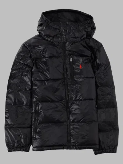 Polo Ralph Lauren Kids Mini Woven Bomber Jacket In Black