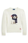 POLO RALPH LAUREN POLO RALPH LAUREN KIDS' NOVELTY DOG WOOL SWEATER