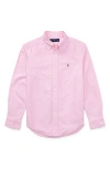 Polo Ralph Lauren Toddler And Little Boys Cotton Oxford Shirt In Pink