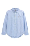 POLO RALPH LAUREN POLO RALPH LAUREN KIDS' OXFORD COTTON BUTTON-DOWN SHIRT