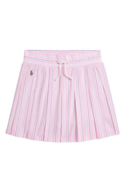 POLO RALPH LAUREN POLO RALPH LAUREN KIDS' OXFORD PLEATED MESH SKORT