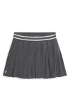 Polo Ralph Lauren Pleated Jersey Skirt In Blue