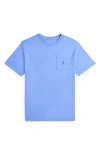 Polo Ralph Lauren Big Boys Jersey Pocket T-shirt In Harbor Island Blue/c7940