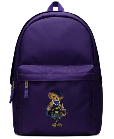 Polo Ralph Lauren Kids Polo Bear Canvas Backpack