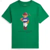 Polo Ralph Lauren Ralph Lauren Polo Bear Cotton Jersey Tee In Green