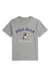 Polo Ralph Lauren Kids Printed T-shirt In Gray