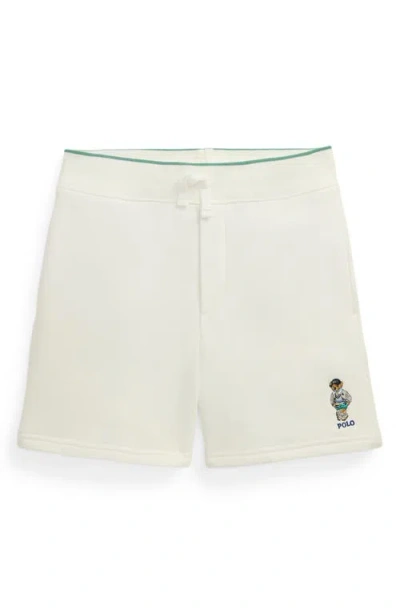 POLO RALPH LAUREN POLO RALPH LAUREN KIDS' POLO BEAR FLEECE DRAWSTRING SHORTS