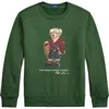Polo Ralph Lauren Kids Long Sleeve Fleece Sweat In Green