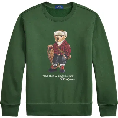 POLO RALPH LAUREN POLO RALPH LAUREN KIDS' POLO BEAR FLEECE SWEATSHIRT