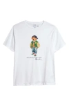 POLO RALPH LAUREN POLO RALPH LAUREN KIDS' POLO BEAR GRAPHIC T-SHIRT