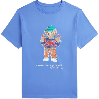 POLO RALPH LAUREN POLO RALPH LAUREN KIDS' POLO BEAR GRAPHIC T-SHIRT