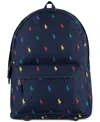 Polo Ralph Lauren Ralph Lauren Kids Allover Logo Printed Backpack In Bcvnewport