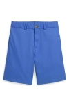Polo Ralph Lauren Boy's Twill Preppy Shorts In Scottsdale Blue