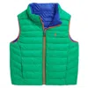 Polo Ralph Lauren Kids Reversible Terra Puffer Vest In Green