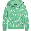 Polo Ralph Lauren Sailboat-print French Terry Hoodie In Deco Sails Print/green