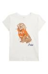 Polo Ralph Lauren Toddler And Little Girls Dog-print Jersey T-shirt In Nevis