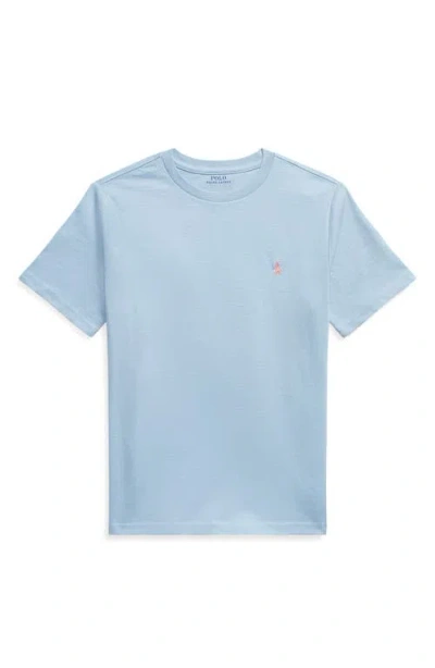 Polo Ralph Lauren Kids' Short Sleeve Cotton Jersey T-shirt In Blue