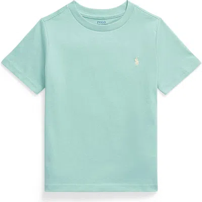 Polo Ralph Lauren Kids' Short Sleeve Cotton Jersey T-shirt In Blue
