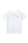Polo Ralph Lauren Kids' Short Sleeve Cotton Jersey T-shirt In White