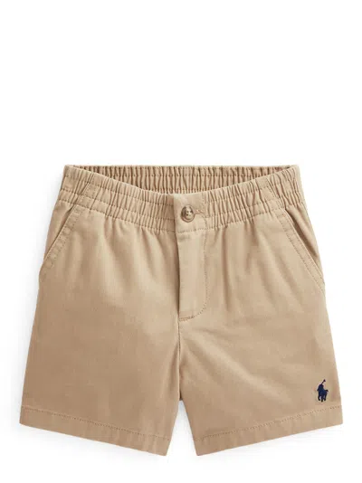 Polo Ralph Lauren Kids Shorts In Beige