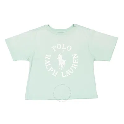 Polo Ralph Lauren Kids Signature Pony Cotton T-shirt In Green