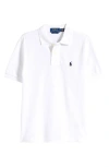 Polo Ralph Lauren White Polo Shirt For Kids With Pony Logo In White