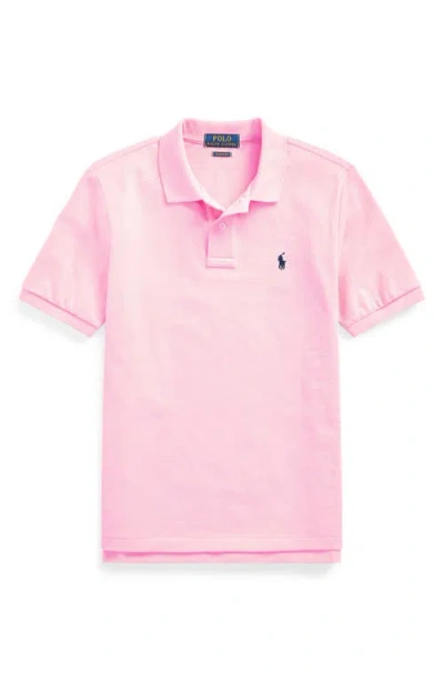 POLO RALPH LAUREN POLO RALPH LAUREN KIDS' SOLID COTTON PIQUÉ POLO