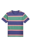 Polo Ralph Lauren Ralph Lauren Striped Cotton Jersey Tee In Multi