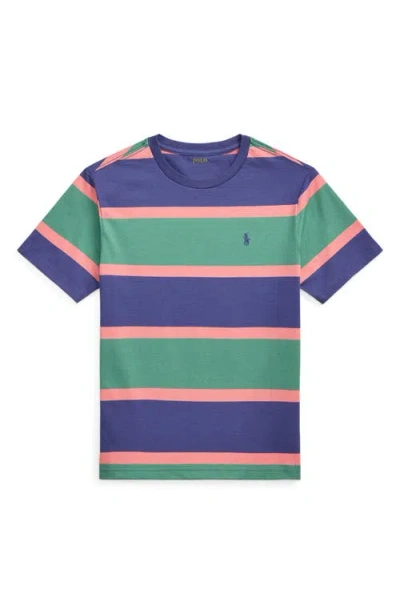 POLO RALPH LAUREN POLO RALPH LAUREN KIDS' STRIPE COTTON T-SHIRT