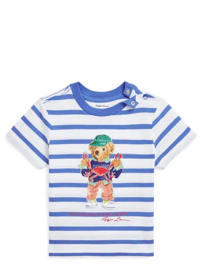 Polo Ralph Lauren Kids T-shirt In Blue