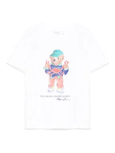 Polo Ralph Lauren Kids T-shirt In White