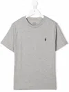 Polo Ralph Lauren Kids T-shirt With Polo Pony E In Gray