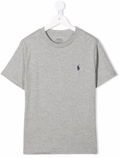 POLO RALPH LAUREN POLO RALPH LAUREN KIDS T-SHIRT WITH POLO PONY E
