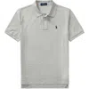 Polo Ralph Lauren Short-sleeve Logo Embroidery Polo Shirt In Gray