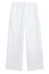 Polo Ralph Lauren Linen Pants In Deckwash White