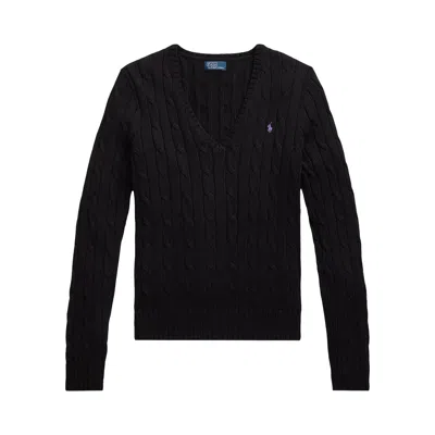 Pre-owned Polo Ralph Lauren Kimberly Long-sleeve Pullover 'black'