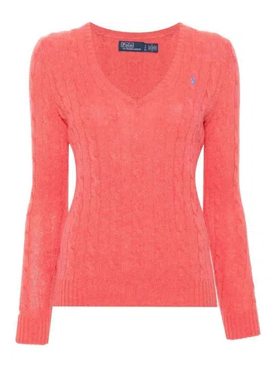 Polo Ralph Lauren Kimberly Long Sleeves Pullover In Pink