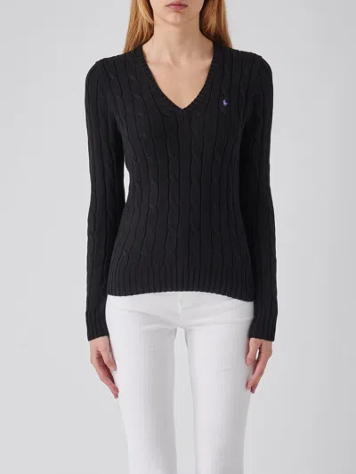 Polo Ralph Lauren Kimberly Sweater In Nero