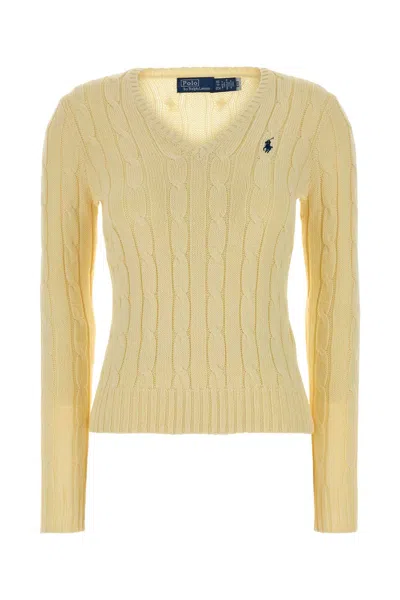 Polo Ralph Lauren Kimberly-long Sleeve-pullover In Yellow