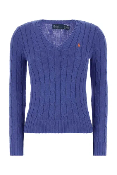 Polo Ralph Lauren Kimberly-long Sleeve-pullover In Blue