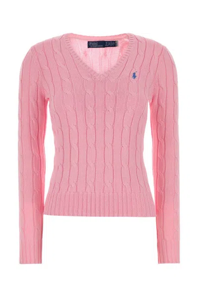 Polo Ralph Lauren Kimberly-long Sleeve-pullover In Pink