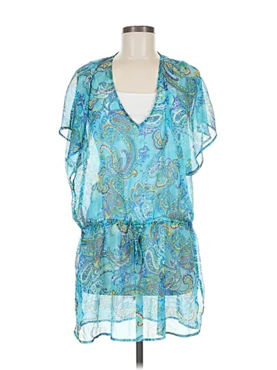 Pre-owned Polo Ralph Lauren Kimono In Blue