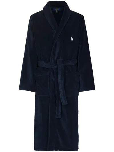 Polo Ralph Lauren Kimono Robe Sleep Robe In Blue